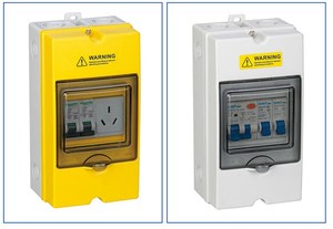 Kotak Kontrol Daya MCB MCB MCCB Pemutus Sirkuit Distribusi Meter Listrik Tahan Air 8 Cara Luar Ruangan IP66 - Product Image 5