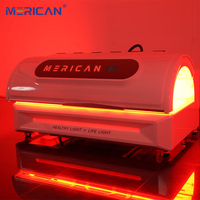 Cama de Terapia de Luz Roja de 660nm y 850nm, Producto de Belleza LED para Cuidado Corporal Completo, para Uso Doméstico
