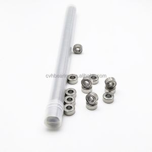 Roulement à billes haute vitesse 605zz 5x14x5mm Faible bruit 605z pour instruments de précision 5mm ZV3 Roulement lubrifié à la graisse - Product Image 6