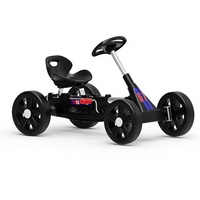 Go Kart Pedal Plastik GIMA GM-P-5 untuk Anak Usia 2-7 Tahun, Kursi Dapat Disesuaikan, Mainan Luar Ruangan yang Aman, OEM Custom