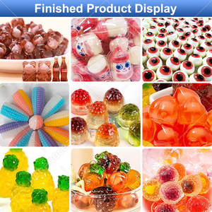 Ligne de production de bonbons gélifiés OCEAN Confectionery Gelatine Gummy Bear Make Jelly Production Carrageenan Candy Machine - Product Image 6