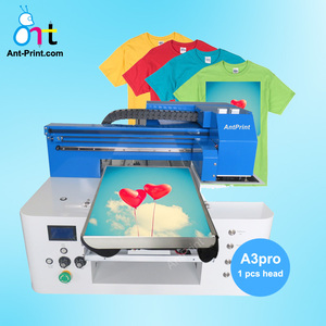 Wholesale Two Head Dtg Printer 12 Color Cmykwwwwwwww Polo <strong>t</strong> <strong>Shirt</strong> Dtg Printer with Free Adapter - Product Image 1