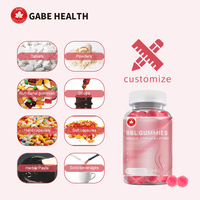 Gummies Naturelles pour l'Augmentation des Fesses BBL, Effet Liftant et Raffermissant, Complément de Croissance des Fesses, Marque Privée OEM pour Femmes