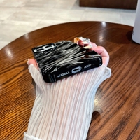 Coque de téléphone antichoc pour iPhone X / XS, couleur unie, texture ondulée, en TPU, vente flash