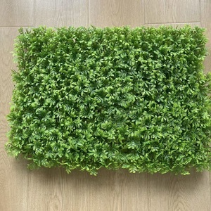 頑丈な構造のプラスチック製人工垂直植物壁、モダンなデザイン、40x60cm、屋内外兼用、多用途 - Product Image 3