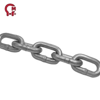 Cadena de Eslabones Intermedios de Alta Resistencia HLM, Ideal para Suspensión de Maquinaria y Aplicaciones de Seguridad Logística
