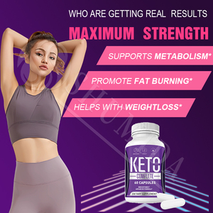पुरुषों और महिलाओं की कीटो स्लिमिंग सप्लीमेंट के लिए अच्छी कीमत कीटो कैप्सूल उत्पाद ऊर्जा में वृद्धि - Product Image 4
