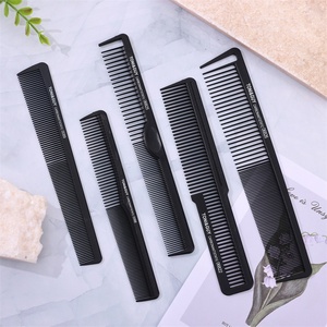 Pettine Ionico in Fibra di Carbonio per Parrucchieri, Resistente al Calore, per Sfoltire i Capelli, per Uso Domestico e Professionale nei Saloni - Product Image 4
