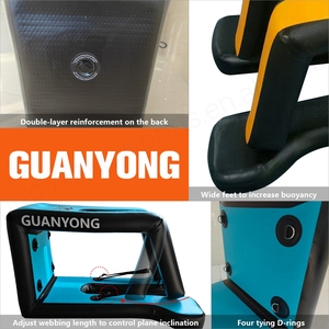 Nouveau Style PVC Hydroptère Gonflable Sports Nautiques Surf Outil Facile Waterplay Accessoire avec Dock De Pompage - Product Image 4