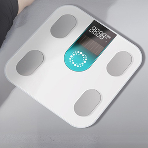 Solar Powered Electronic Bathroom Scale Digital Weighing Scale 0.1KG Accuracy No <b>Battery</b> Required Scale - Product Image 2