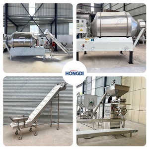 เครื่องผสมอาหารแบบดรัมหมุนอัตโนมัติ HONGDI ประสิทธิภาพสูง ขนาด 1000 ลิตร พร้อมเครื่องบรรจุภัณฑ์แบบบลิสเตอร์คู่สำหรับถั่ว - Product Image 5