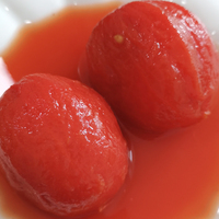 Tomates Entières Pelées de Haute Qualité, Alimentation en Conserve, OEM ODM Marque Privée, Plusieurs Tailles 400g 800g 2.5kg, Norme d'Exportation