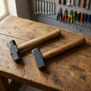 Industrial Forged Steel Sledge <b>Hammer</b> Wooden Handle Heavy Duty Tool For Roofing And Machining Work - Product Image 4