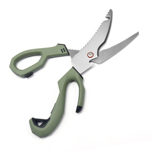 Multi Functional Outdoor Fish Gutting Scissors With Sleeve For Scraping <b>Scales</b> Freshwater Fish Home Use - Product Image 2