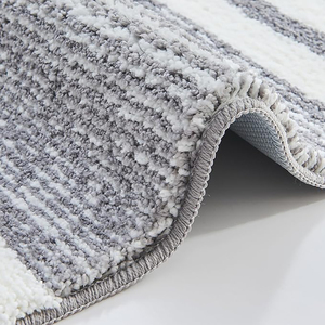 שטיח אמבטיה עבה במיוחד מסיבי מיקרופייבר רכים, נגד החלקה, קטיפתיים, מפנקים, למלון ולבית - Product Image 2