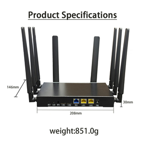 Ngoài Trời Kim Loại Trường Hợp 5G Wifi6 Nr Mở Khóa Router Trong Nhà CPE 5G Cổng 5G LTE Router Modem - Product Image 4
