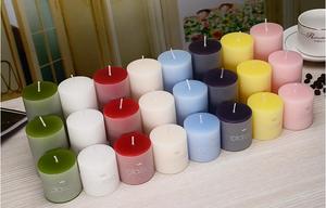 Múltiples colores, diferentes tamaños, círculo decorativo para el hogar, vela de Pilar Redondo, velas de pilar de marfil, vela de pilar de silicona de bajo precio - Product Image 4