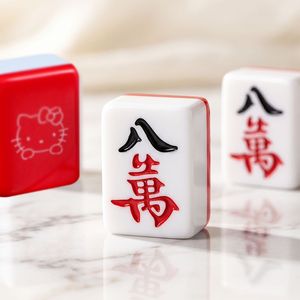 Mélangeur ménager manuel en mélamine, design Mahjong tendance et mignon, motif chat - Product Image 5