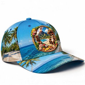 Premium 6 Panel Structured Baseball Cap Custom Design Cotton Sporty Sports Hat Adjustable Snapback 3D Embroidery Logo Unisex - Product Image 4