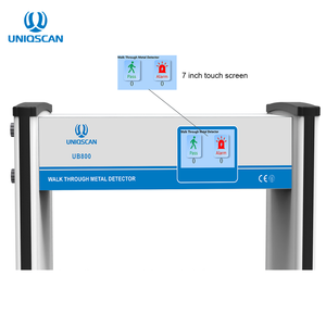 Otel güvenliği için UB800 yüksek teknoloji Walk-through Metal dedektörü 33 bölgeleri kapı güvenlik koruma insanlar yüksek teknoloji Metal tarayıcı - Product Image 3