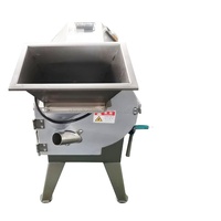 Multifunctionele groente- en fruitsnijmachine met motor, commerciële groentesnijder voor centrale keukens en voedselverwerkingsfabrieken