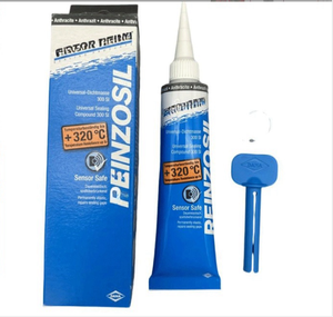 320 70ml Mastic silicone neutre gris haute température, adhésif et scellant résistant pour l'automobile - Product Image 2