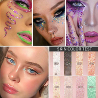 Oem Odm Maquillaje Carnival 2023 Pigments Fard à Paupières Bâton Halloween Maquillage Cosmétiques Vente en Gros Paillettes Liquide Ombre à Paupières