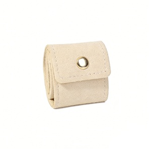 Bolsa de Viaje para Joyas, Estuche Enrollable Portátil para Guardar Joyas, Solución de Almacenamiento para Viajes, para Guardar Anillos, Aretes y Otros Artículos - Product Image 4