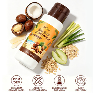 Loción Corporal de Manteca de Karité JINSME, Nutrición Profunda para Piel Seca, Hidratación 24H, No Grasosa, Fabricación de Cosméticos OEM/ODM - Product Image 6