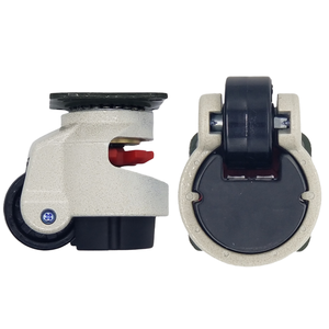 40Fx4pcs Footmaster Roue à roulettes en nylon réglable en hauteur Machine Gd 40 Roulettes avec 4pcs <span class=keywords><strong>Pied</strong></span> à roulettes - Product Image 4