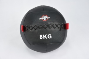 フィットネス用ブラックパワートレーニングウォールボールメディシンボール - Product Image 3