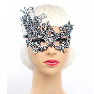 Máscaras de Encaje Sexy para <span class=keywords><strong>Mujer</strong></span>, Máscaras de Fiesta para Disfraces de Carnaval, Halloween, Venecianas, Regalos - Product Image 6