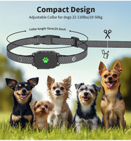 Neuestes LED-Bildschirm IPX6 Wasserdichtes Dual-Hunde-Trainingshalsband mit Vibration, sicher, ohne Schock, RC-Steuerung, verstellbar für alle Hunde