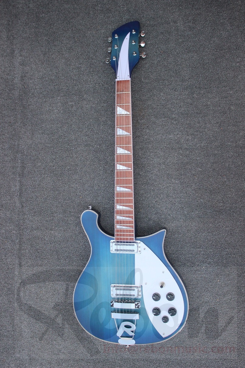 Weifang Rebon 6 String Ricken 620 Electric Guitar - Red