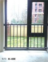Protectores de Ventanas Interiores de Diseño Moderno y Seguro de Fábrica Hubei, Barandillas Protectoras de Tubo de Acero Galvanizado