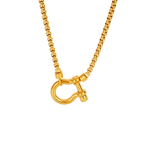 Collier Papillon Bleu en Acier Inoxydable Plaqué Or 18K avec Chaîne à Maillons Respirants Moderne – Gestionnaire de <span class=keywords><strong>Compte</strong></span> Dédié Proactif - Product Image 6