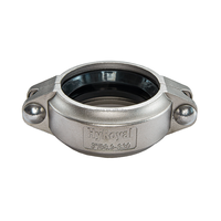 Raccord de tuyauterie flexible en acier inoxydable rainuré haute pression 600 PSI DN80