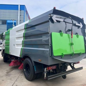 Camión barredor de calles Dongfeng de 15 CBM para trabajo pesado con componente de motor principal y barredora de polvo - Product Image 6