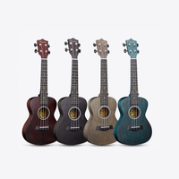 Zhuniao UD-H23 China Factory Direct Sale 23-Inch 4-String Acoustic Ukulele Nylon Strings Basswood Body Matt Finish
