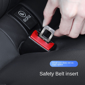 Car Safety <strong>Seat</strong> <strong>Belt</strong> Buckle Extension Extender Clip Alarm <strong>Stopper</strong> for tesla Model 3/y - Product Image 3