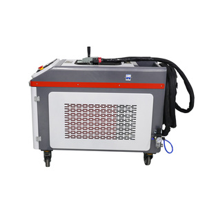 เครื่องเชื่อมไฟเบอร์เลเซอร์แบบมือถือ New1500W 4-in-1 ฟังก์ชั่นครบครัน เชื่อม ตัด ทำความสะอาด กำจัดสนิม ระบายความร้อนด้วยน้ำ ได้รับการรับรองมาตรฐาน CE - Product Image 4