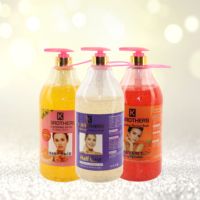 K'BROTHERS Mousse de Douche Bain Éclaircissante en 10 Jours – Anti-Bactérienne Parfumée Hydratante & Rafraîchissante Bio Niacinamide pour Femmes