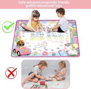 2024 Kinderen 40X28 Inch Schilderij Schrijfkleur Doodle Tekening Mat Speelgoed Educatief Speelgoed Peuter Cadeau - Product Image 5