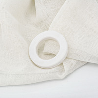 Accessoire de rideau métallique à œillets pour stores domestiques, prix usine de gros