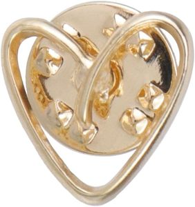 Savagrow Sets Gold Heart Shape Formal Modesty Brooch Pins <b>Decorative</b> Dainty Pins for Scarf Bag Dress Lapel Spring <b>Summer</b> - Product Image 4