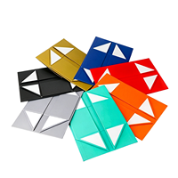 Boîte cadeau pliable multi-couleurs sur mesure, fermeture magnétique, doublure en éponge, écologique, pliable, en carton de luxe