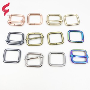 Boucle de ceinture réglable en métal de haute qualité Lihui, accessoires métalliques personnalisés pour sacs à main, avec différentes tailles et formes - Product Image 6
