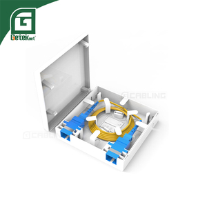GETEKnet OEM ODM FTTH Extérieur 2 4 <span class=keywords><strong>8</strong></span> Ports Fibre Optique Faceplate Access Terminal Termination Face Plate Box - Product Image 2
