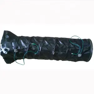 ExD-300MM-10M su misura a prova di esplosione tubi di aria condizionata tubi telescopici condotto di ventilazione 12 "x 10mtr-nero