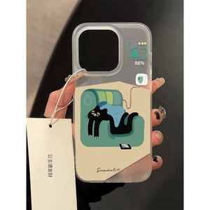 เคสโทร<span class=keywords><strong>ศัพท์</strong></span>แบบเบาและโปร่งแสงแบบเรียบง่ายสำหรับ iPhone 11 12 13 14 15 16 PRO MAX 15Pro 16 PLUS 13MINI เคสนิ่มสีด้าน - Product Image 3